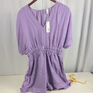 glam Lilac Wrap Dress